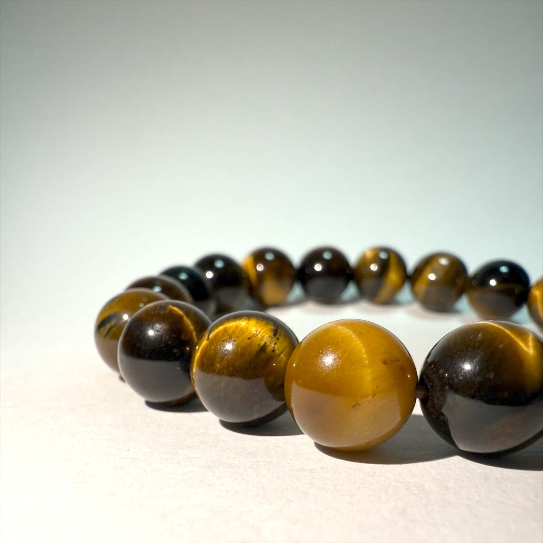 【覇の眼光】タイガーアイブレスレット
