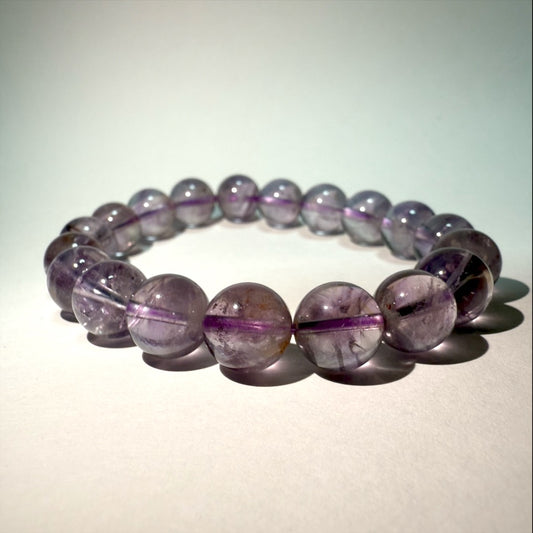 【紫の気品】アメジストブレスレット