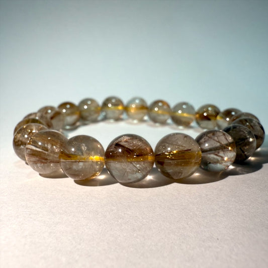 【煌めく金針】ルチルクォーツブレスレット