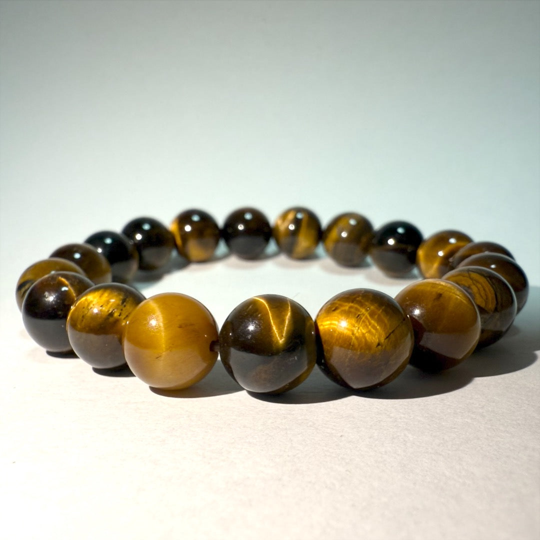 【覇の眼光】タイガーアイブレスレット