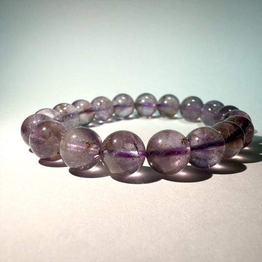 【紫の気品】アメジストブレスレット