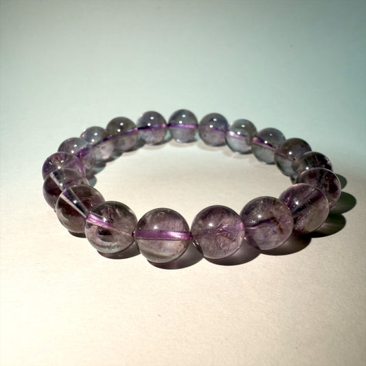 【紫の気品】アメジストブレスレット