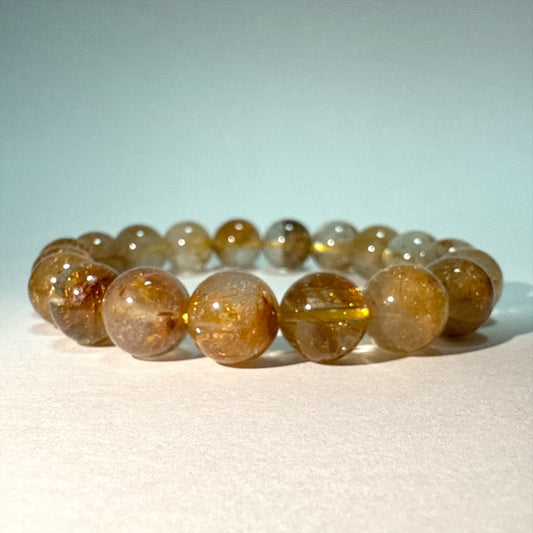 【煌めく金針】ルチルクォーツブレスレット