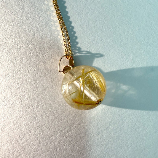 【K18 Gold】ゴールドルチル・シンプルチェーン