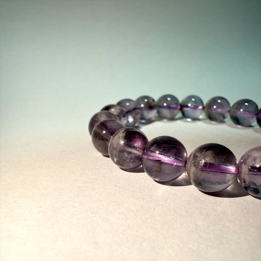 【紫の気品】アメジストブレスレット